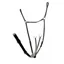 Dever Ascot Breastplate + Martingale Attachment Black